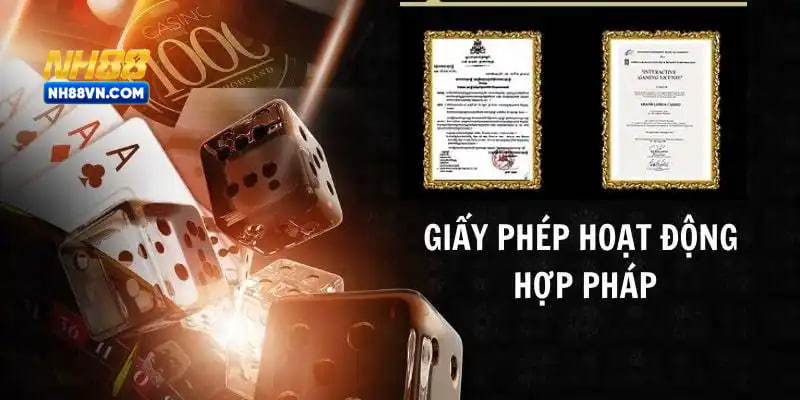 69VN có giấy phép hợp pháp